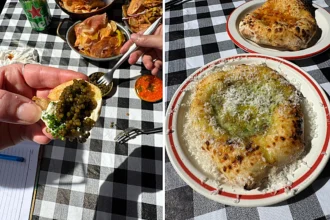 A new London venue is serving what could be Britain's most expensive bar snack, with crisps topped with beluga caviar hitting a staggering £65 on the menu at The Lucky Goat.