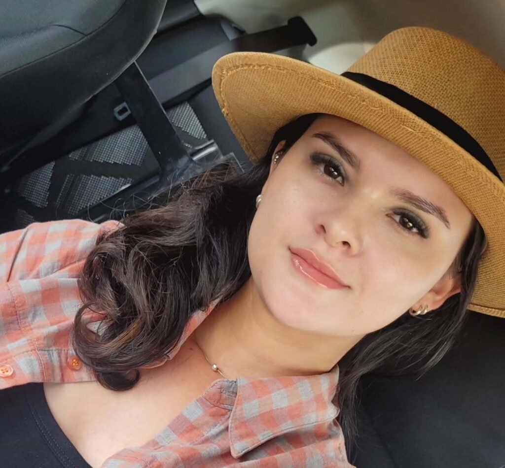 A terrified passenger screamed as a boa constrictor lunged through a car window in Brazil, narrowly missing her face after being agitated by bystanders moments earlier