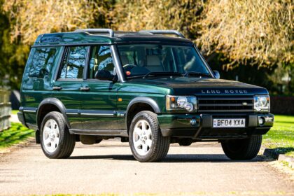Chris Evans is selling his 22-year-old Epsom Green Land Rover Discovery for £18,000, a seven-seater family workhorse with just 62,743 miles and a full service history.