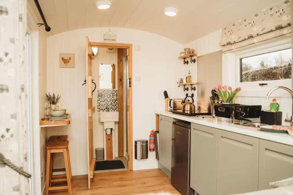 Clarkson's Farm fans can now stay in a £109 a night Airbnb right next to Harriet Cowan's cows. The shepherd's hut in Derbyshire is steps from her family's working farm.