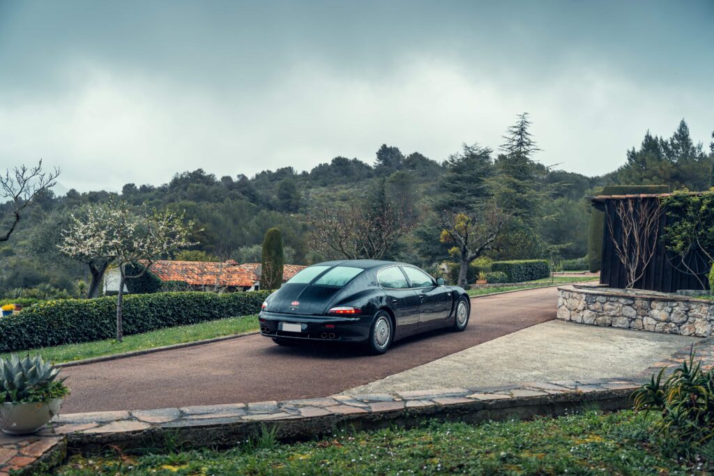 One of just three surviving 1999 Bugatti EB112s, with only 23 miles on the clock, is heading to the Monaco auction block with a jaw-dropping £1.75 million guide price.