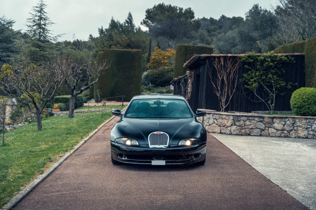 One of just three surviving 1999 Bugatti EB112s, with only 23 miles on the clock, is heading to the Monaco auction block with a jaw-dropping £1.75 million guide price.