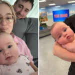 A family was removed from an Allegiant Airlines flight after crew deemed their baby too ill to fly, but the ICU nurse mum insists her daughter was simply crying after a tantrum.