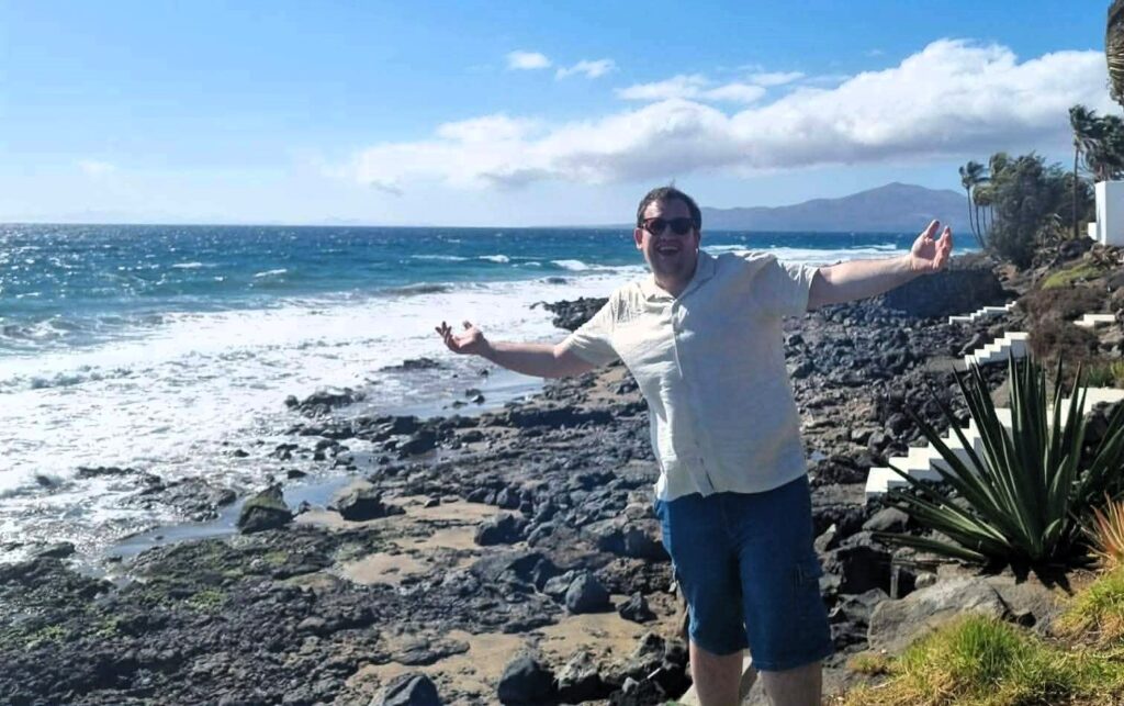 A man flew from the UK to Cyprus and back in one day just to walk rescue dogs on a beach. His return flights cost under £47 and he says it was worth every penny.