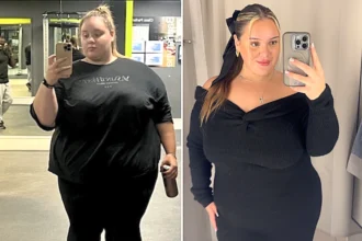 A young woman told she may not live to 30 after reaching 500lbs has lost 200lbs in seven months - and says she has been given a second chance at life.