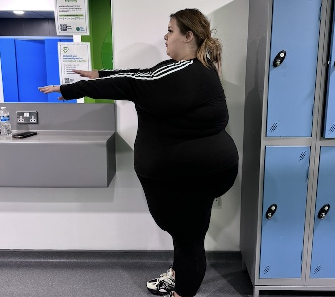 A young woman told she may not live to 30 after reaching 500lbs has lost 200lbs in seven months - and says she has been given a second chance at life.