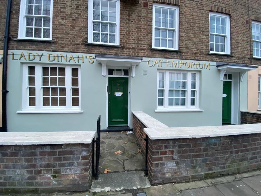 Lady Dinah's Cat Emporium is reopening in Greenwich with rescue kittens and a new menu after a loyal customer saved the iconic London cat cafe from permanent closure.