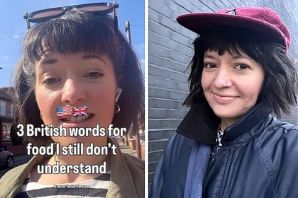 American woman living in the UK reveals the three British food words that still leave her completely baffled after years in the country - including one she had never heard of.