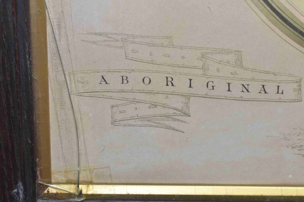 A near-unique 1868 poster of Australia's pioneering Aboriginal cricket team, one of only two known to exist, has been found in a Midlands house clearance ahead of a Lichfield auction.