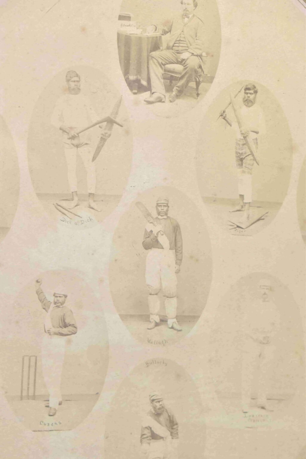 One of just two known posters of the first Aussie sports team to visit ...