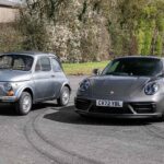 Two cars from late singer Chris Rea’s collection, a low-mileage Porsche 911 and a classic electric Fiat 500, are set to fetch over £100,000 at auction.