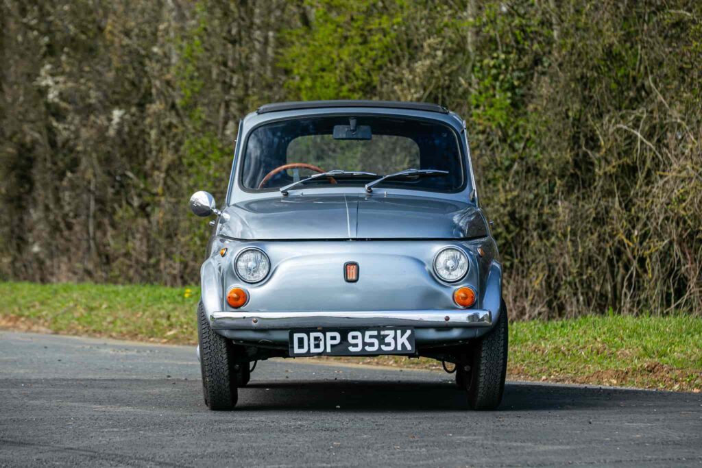 Two cars from late singer Chris Rea’s collection, a low-mileage Porsche 911 and a classic electric Fiat 500, are set to fetch over £100,000 at auction.