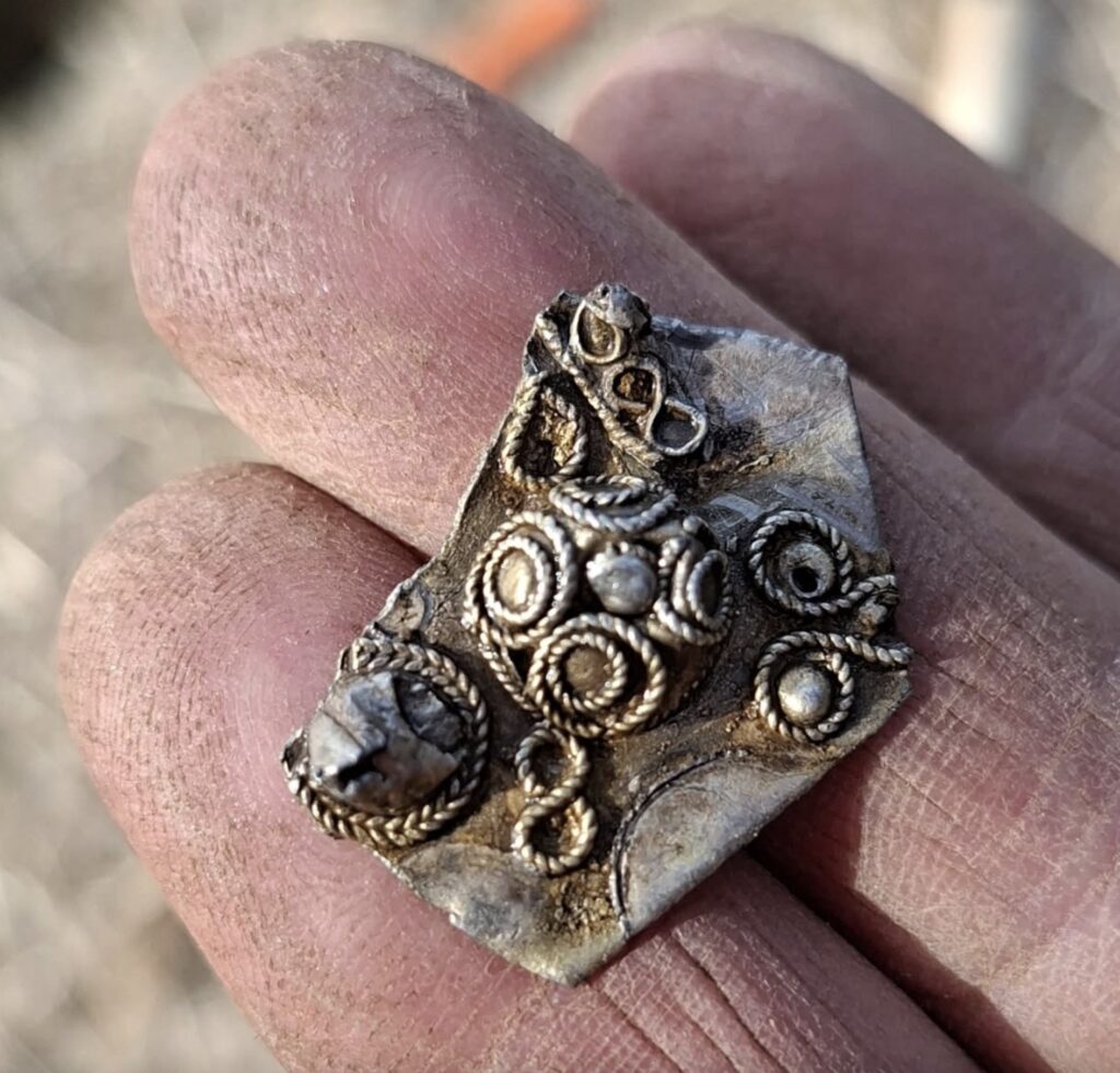 Two metal detector hobbyists have stumbled upon a record-breaking hoard of nearly 3,000 Anglo-Saxon and Viking silver coins in a field in eastern Norway.