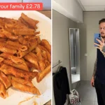 A British dad has gone viral sharing his three-ingredient pasta bake recipe that feeds a family of four for just £2.78, using budget finds from Aldi and Farm Foods.