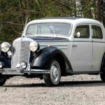 A fully restored 1950 Mercedes-Benz linked to Marilyn Monroe, backed by insurance documents she signed, is heading to auction with a stunning £160,000 estimate.