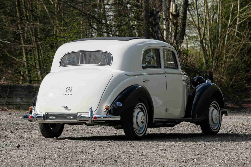 A fully restored 1950 Mercedes-Benz linked to Marilyn Monroe, backed by insurance documents she signed, is heading to auction with a stunning £160,000 estimate.