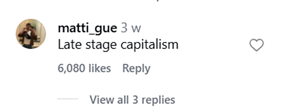 Social media comment on the post of A student has left shoppers and supermarket staff stunned after getting his clubcard barcode tattooed on his arm so he never has to hunt for discounts again.