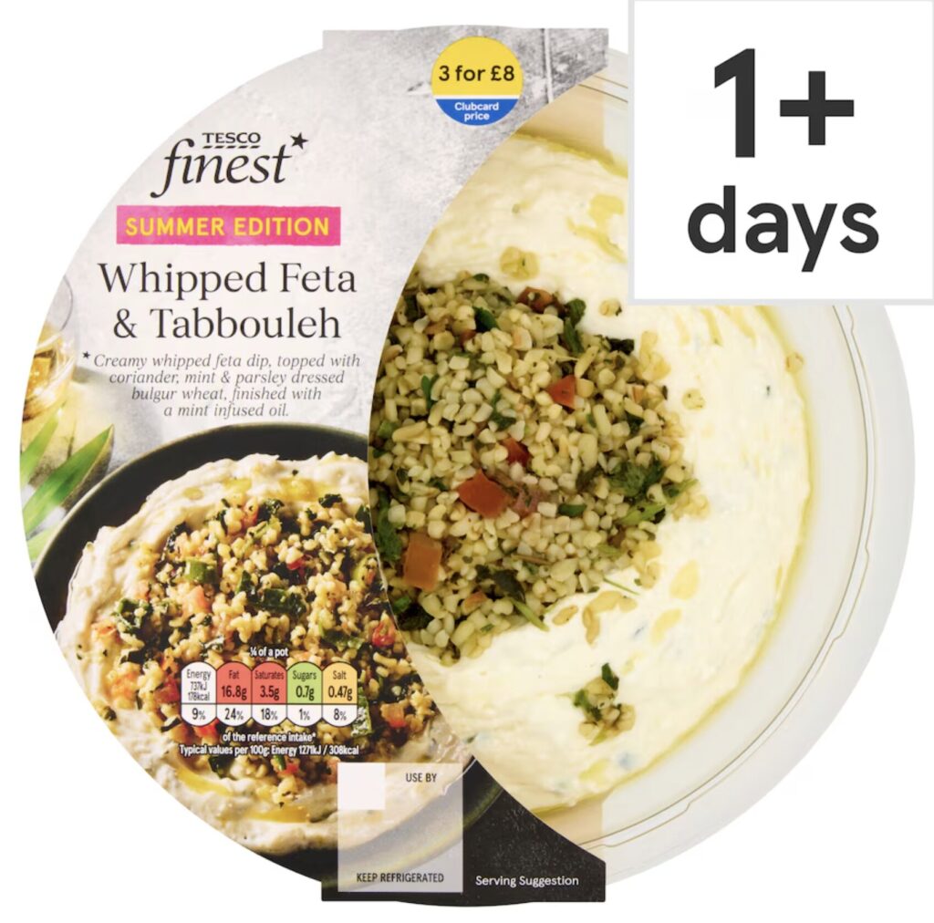 Tesco has expanded its Finest deli range to 68 items under its 3 for £8 Clubcard deal, with 45 new additions including truffle prosciutto, whipped feta and savoury pastel de nata.