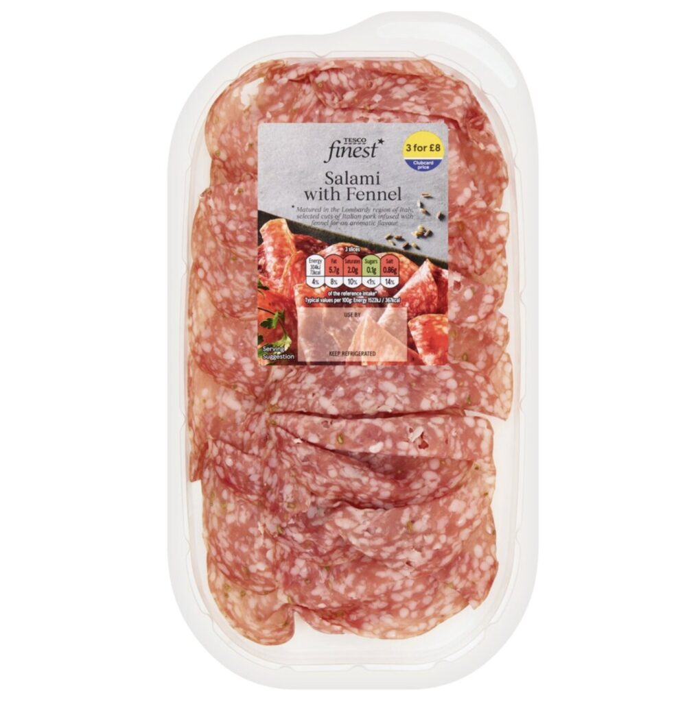 Tesco has expanded its Finest deli range to 68 items under its 3 for £8 Clubcard deal, with 45 new additions including truffle prosciutto, whipped feta and savoury pastel de nata.