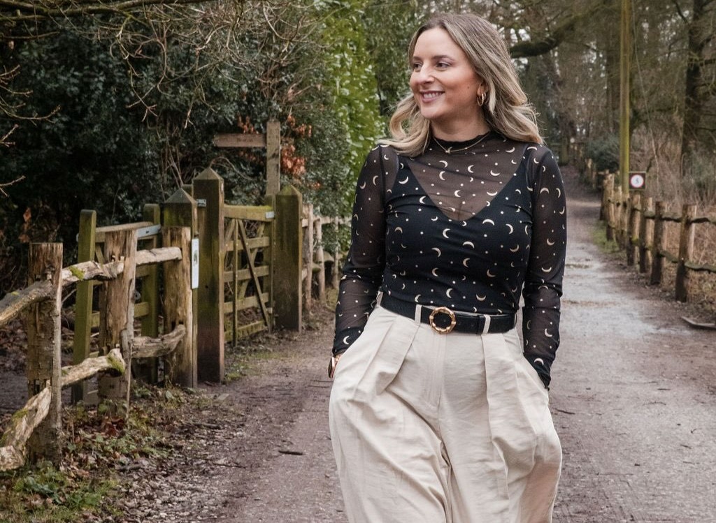 A Manchester bargain-hunter snagged a designer Maje dress worth over £300 for just £8 at a charity shop, adding to her impressive string of luxury thrift finds.