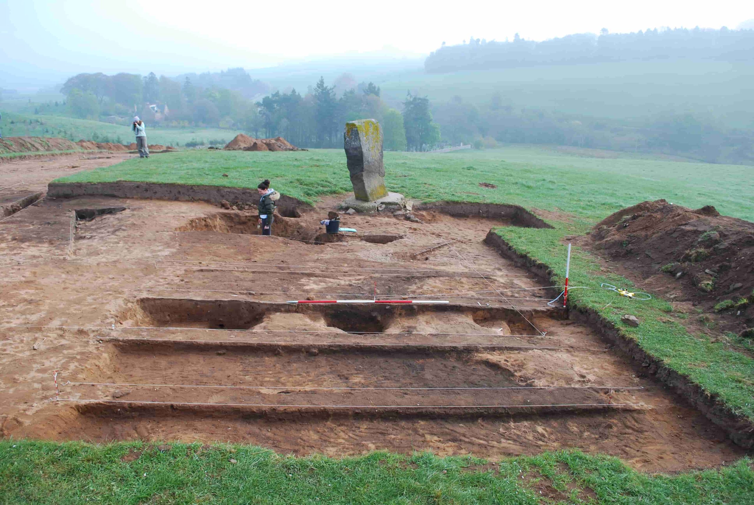 A tiny Scottish village of just 500 people was once a powerful Pictish royal centre with trade links stretching from France to the Byzantine world, archaeologists revealed.