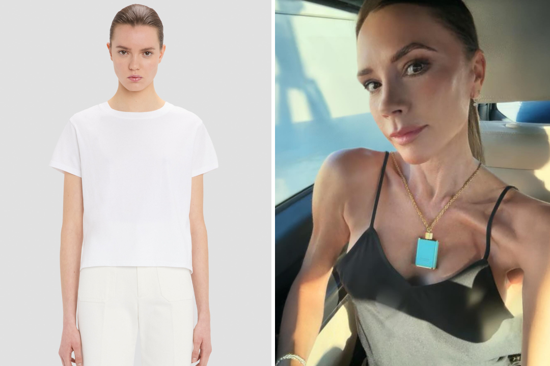 Victoria Beckham is selling a plain white T-shirt for £150 - but shoppers say it looks identical to a £5 Primark top. Here is how the two basic tees really compare.