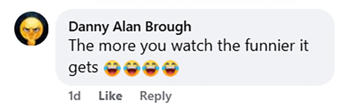A worker cheats injury after a quad bike flips in a freak accident, performing a somersault while seated before walking away unharmed as stunned colleagues watch.