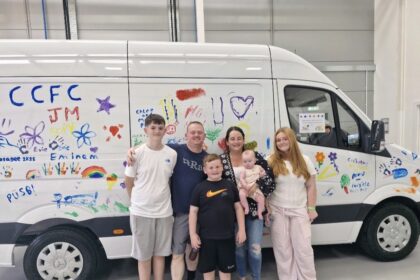 British family-of-six swap the UK for sun-soaked Florida and love the bigger home and outdoor lifestyle - but admit they desperately miss McDonald's and British sweets.