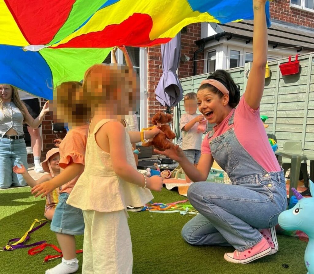 A working mum spends her weekends as a Ms Rachel tribute act and is fully booked through to autumn. Rachel Wilson says one mum cried seeing her autistic son so happy.