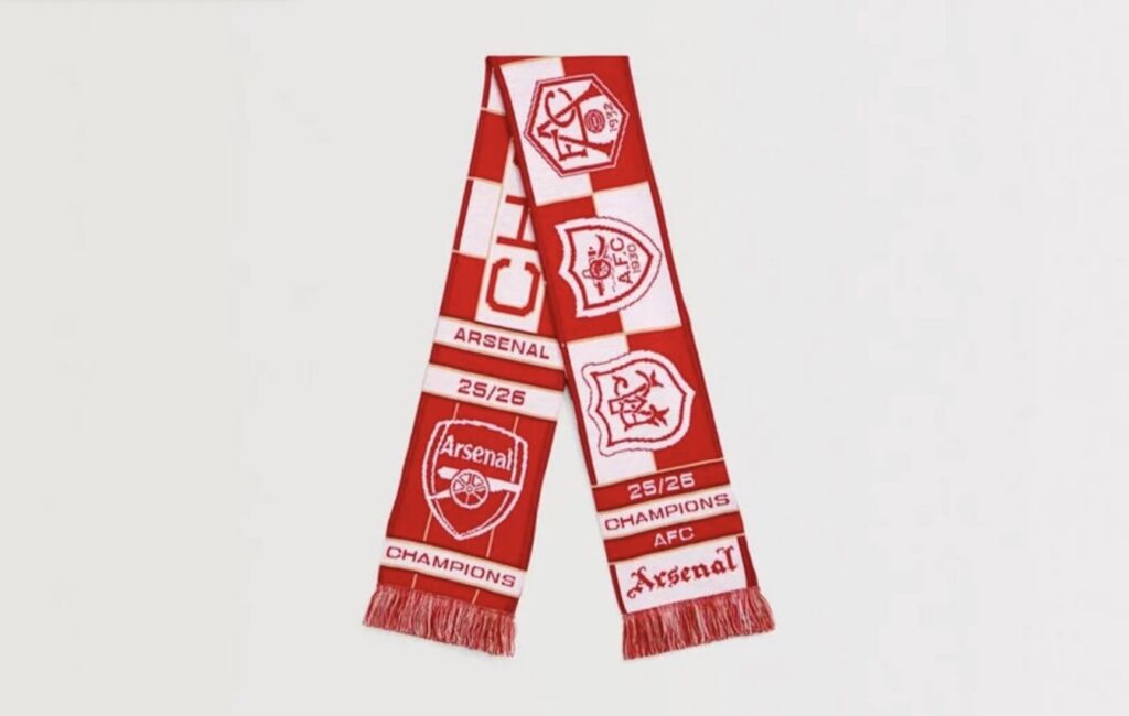 Arsenal slammed as 'greedy' after dropping 55-item Champions Collection merch including £158 shirts within two hours of clinching Premier League title from Man City.