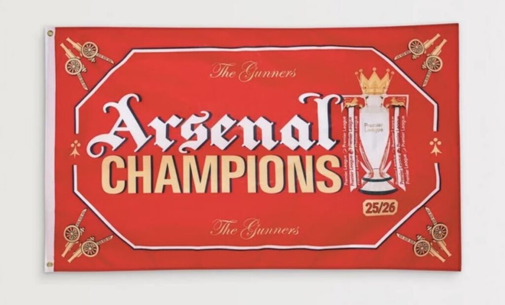 Arsenal slammed as 'greedy' after dropping 55-item Champions Collection merch including £158 shirts within two hours of clinching Premier League title from Man City.