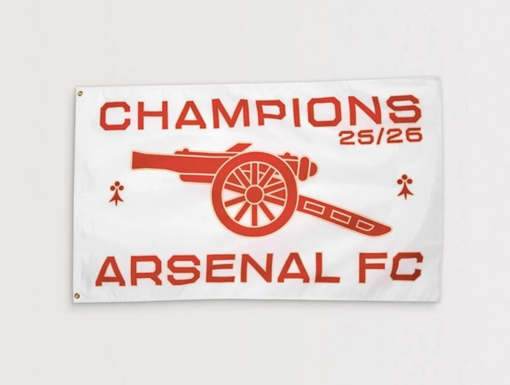 Arsenal slammed as 'greedy' after dropping 55-item Champions Collection merch including £158 shirts within two hours of clinching Premier League title from Man City.