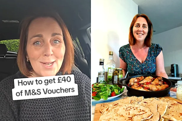 A savvy mum has revealed how spending £150 on the M&S credit card in your first three months earns a £40 rewards voucher, plus free coffees and ongoing perks throughout the year.