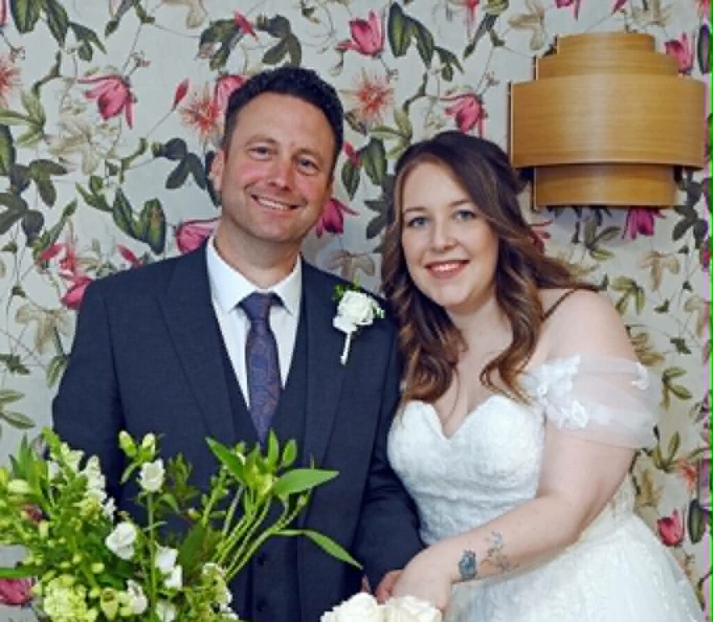 British bride weds in two ceremonies within two days in a heartbreakingly beautiful bid to walk down the aisle with her grandad who is suffering from dementia.