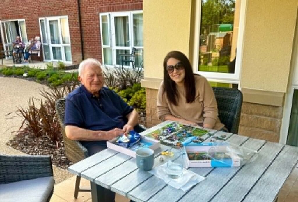 British bride weds in two ceremonies within two days in a heartbreakingly beautiful bid to walk down the aisle with her grandad who is suffering from dementia.