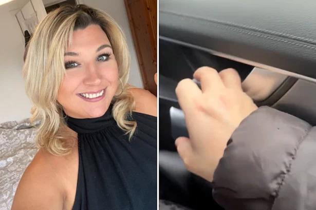 Lancashire pals Carly Ellis and Jody Brereton got locked in the wrong car after mistaking their friend's husband's vehicle for their Uber in hilarious viral video.