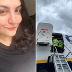 Savvy traveller Almara Abgarian reveals brilliant split ticketing hack at Stansted Express ticket office that slashed £6 off her airport train fare into London.