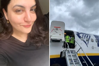 Savvy traveller Almara Abgarian reveals brilliant split ticketing hack at Stansted Express ticket office that slashed £6 off her airport train fare into London.