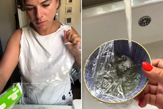 London woman Genevieve Levy reveals genius DIY fruit fly hack using washing-up liquid and vinegar going viral with 1.4m views just in time for UK bank holiday heatwave.