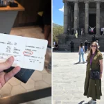 British accountant who won a mystery Instagram holiday is left absolutely shocked when she ends up on a surprise trip 2,250 miles away in stunning Armenia.