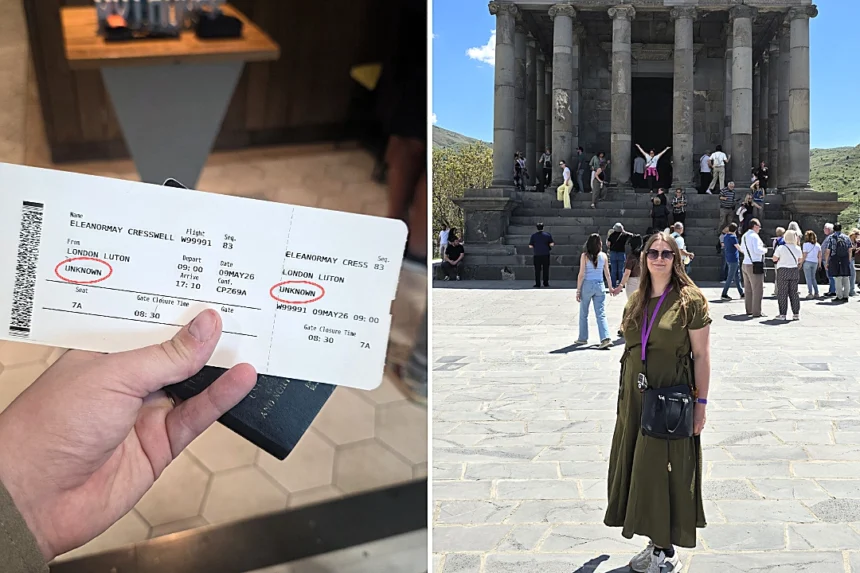 British accountant who won a mystery Instagram holiday is left absolutely shocked when she ends up on a surprise trip 2,250 miles away in stunning Armenia.