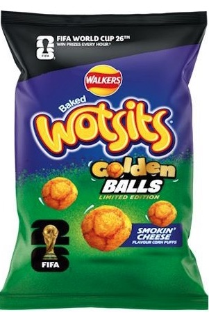Walkers has launched World Cup-inspired crisp flavours including bangers and mash and golden balls smoked cheese, alongside global varieties like chimichurri steak and Mexican tacos.