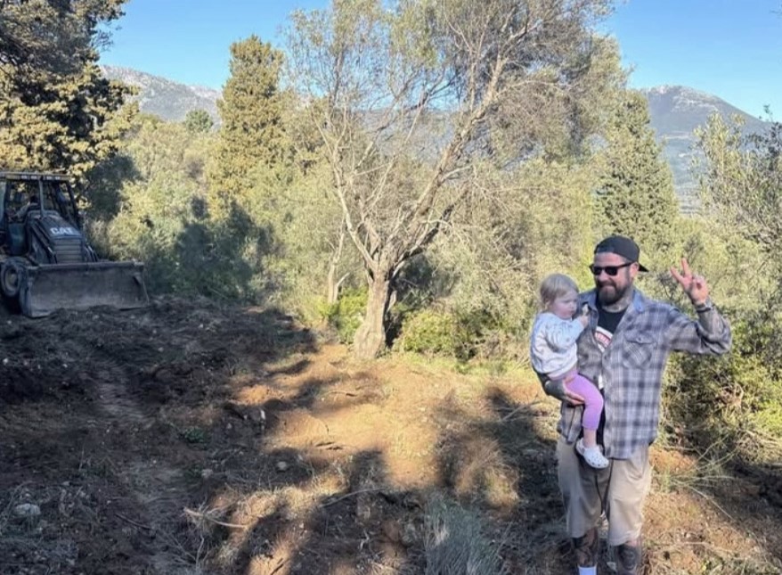 Mum reveals she has ditched the UK and moved her family to a stunning Greek island paradise - where dinner with wine costs just 11 pounds and life is bliss.