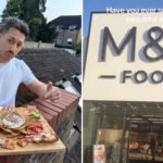 Marks and Spencer superfan Daniel Stephenson, 31, splashes a whopping £250 monthly on cookies, crisps and dips at the high street store.