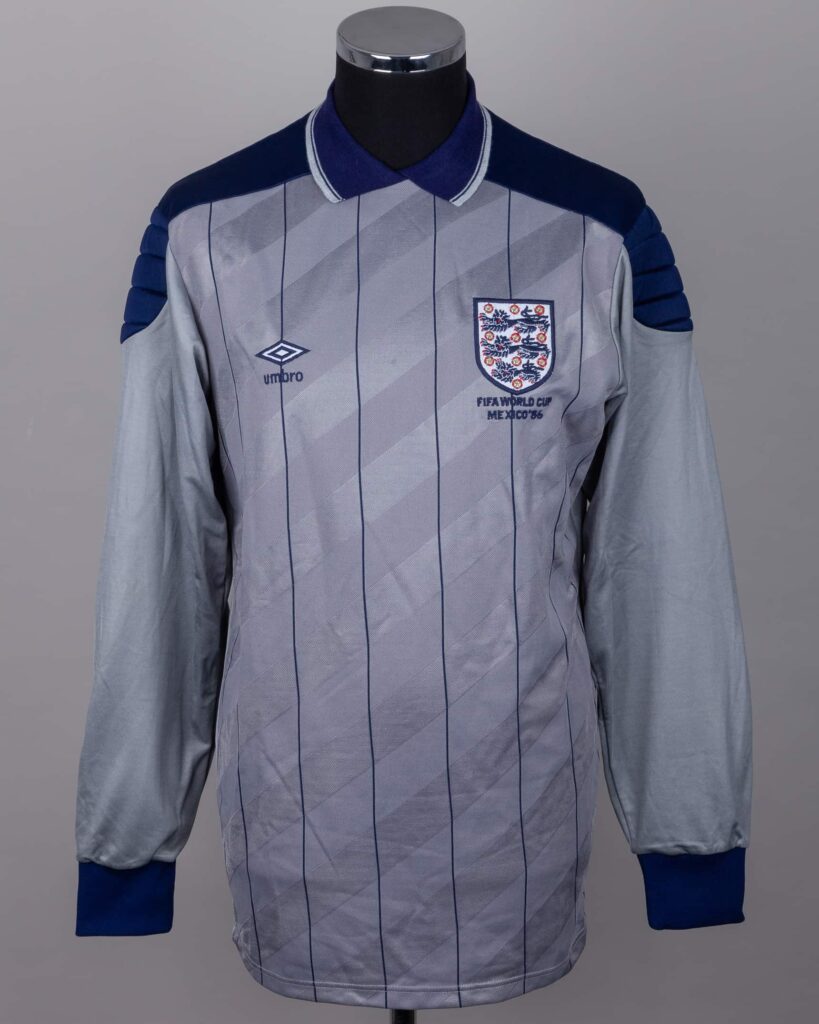 Iconic Peter Shilton goalkeeper shirt from infamous 1986 "Hand of God" Maradona clash against England set to fetch staggering £300,000 at auction next month.