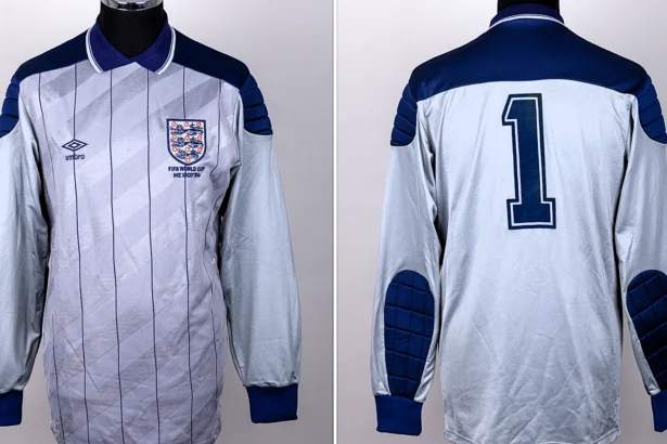 Iconic Peter Shilton goalkeeper shirt from infamous 1986 "Hand of God" Maradona clash against England set to fetch staggering £300,000 at auction next month.