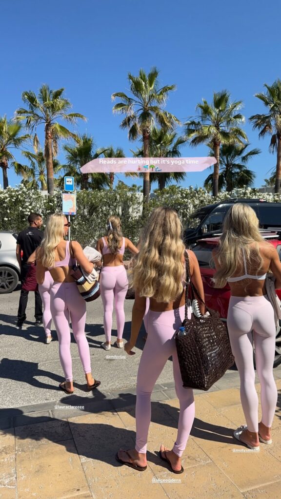 Love Island All Stars winner Molly Smith jets to Ibiza for hen do at luxury cabaret venue Lío Ibiza ahead of wedding to fellow Islander Tom Clare.