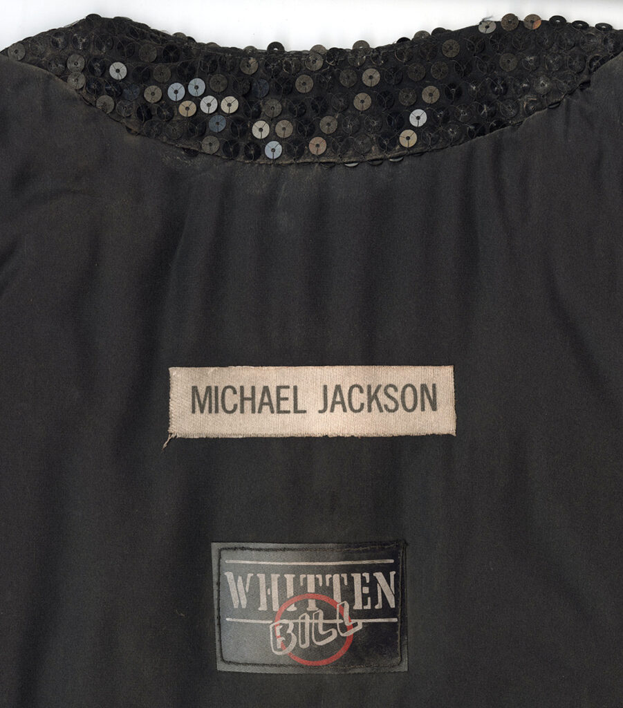 A make-up stained Swarovski crystal glove worn by Michael Jackson during the legendary 1984 Victory Tour is up for sale - and it could be yours for £15,000.