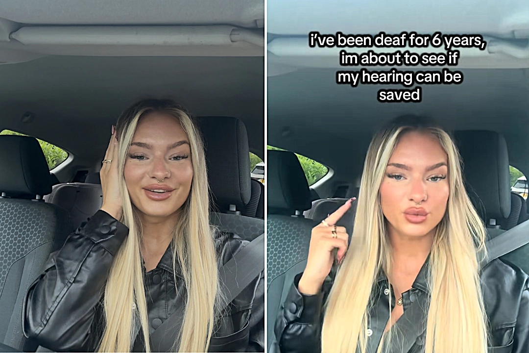 Mum Skye van Rensburg, 21, virtually deaf for six years after damaging ears with cotton buds - finally hears properly again after grim microsuction wax removal.