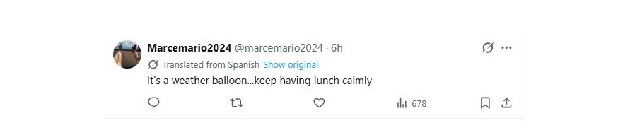Social media comment on the post of Stunned spiritual retreat group film mysterious metallic UFO with glowing yellow core hovering above Colombia, sparking fierce debate over alien proof.